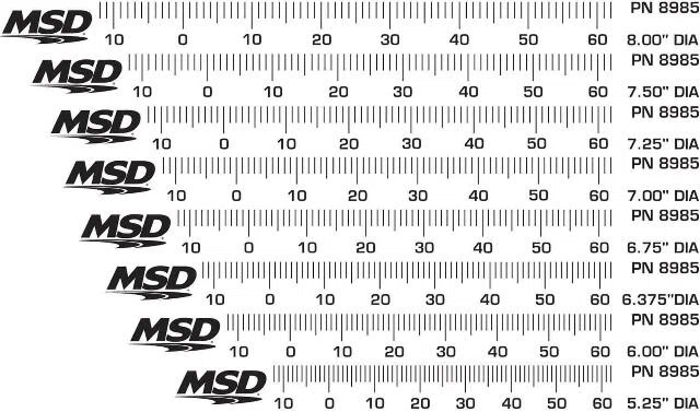 Timing Tapes for Harmonic Balancers - 8985